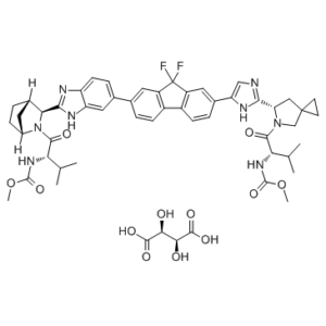 Ledipasvir D-tartrate 1502654-87-6